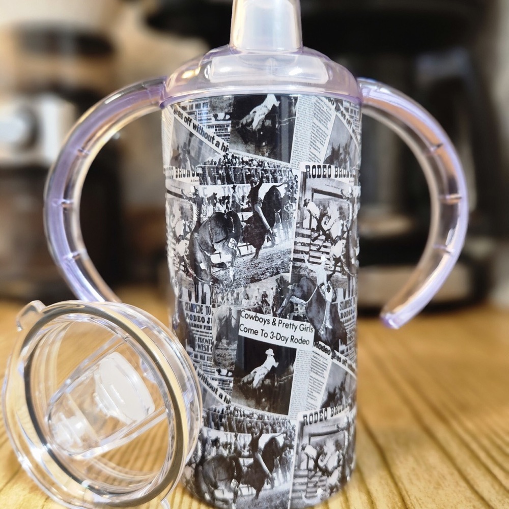 Western sippy cup